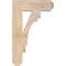 Ekena Millwork Merced Craftsman Smooth Bracket, Douglas Fir, 3 1/2"W x 14"D x 22"H BKT04X14X22MRC04SDF - alternate 2